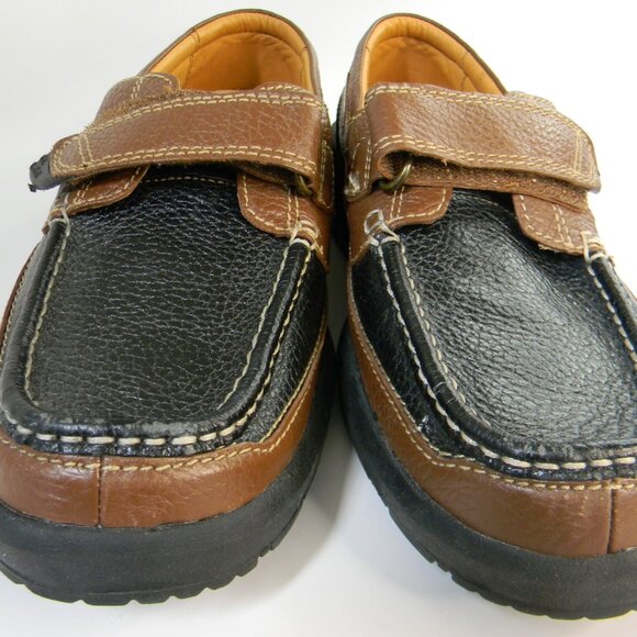 Mens Dr. Comfort Mike Black\\Brown Leather Upper\\Lining Shoes Size 10M main image 6